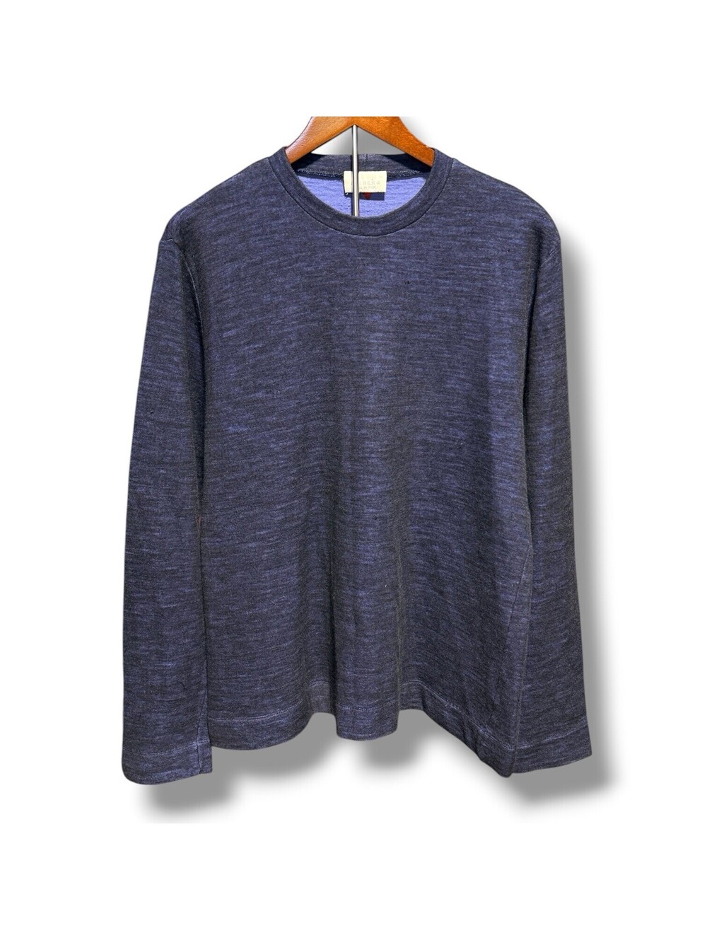 Vintage Iceberg Wool Blend Navy Crewneck Sweater Made in Italy Men’s XL
